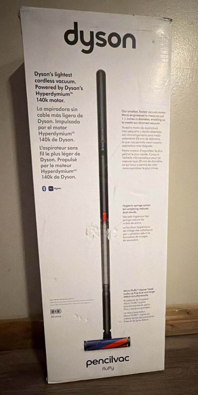 Dyson PencilVac Fluffy Cordless Vacuum Cleaner